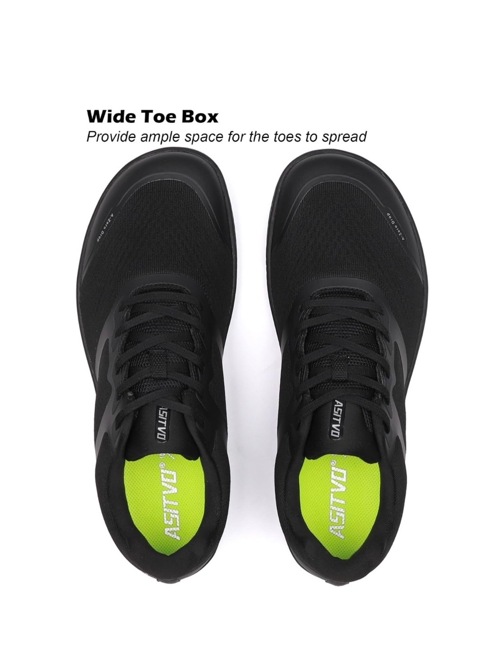 Wide Toe Box, Zero Drop, Barefoot Sneakers, Minimalist Walking Running Shoes, 40